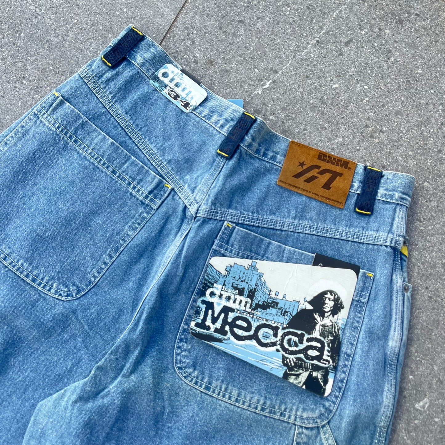 2000s DSWT mecca jorts - 34”