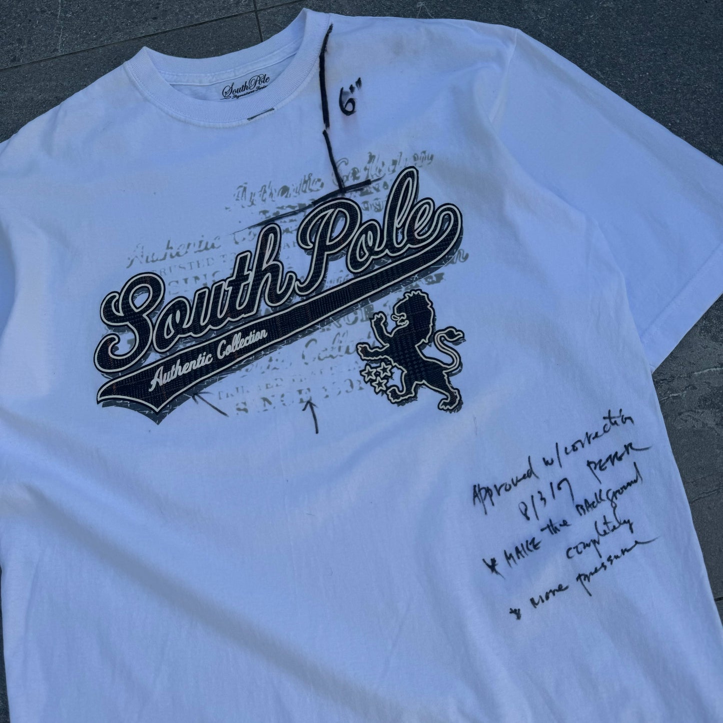 southpole 2007 factory sample tee - XL