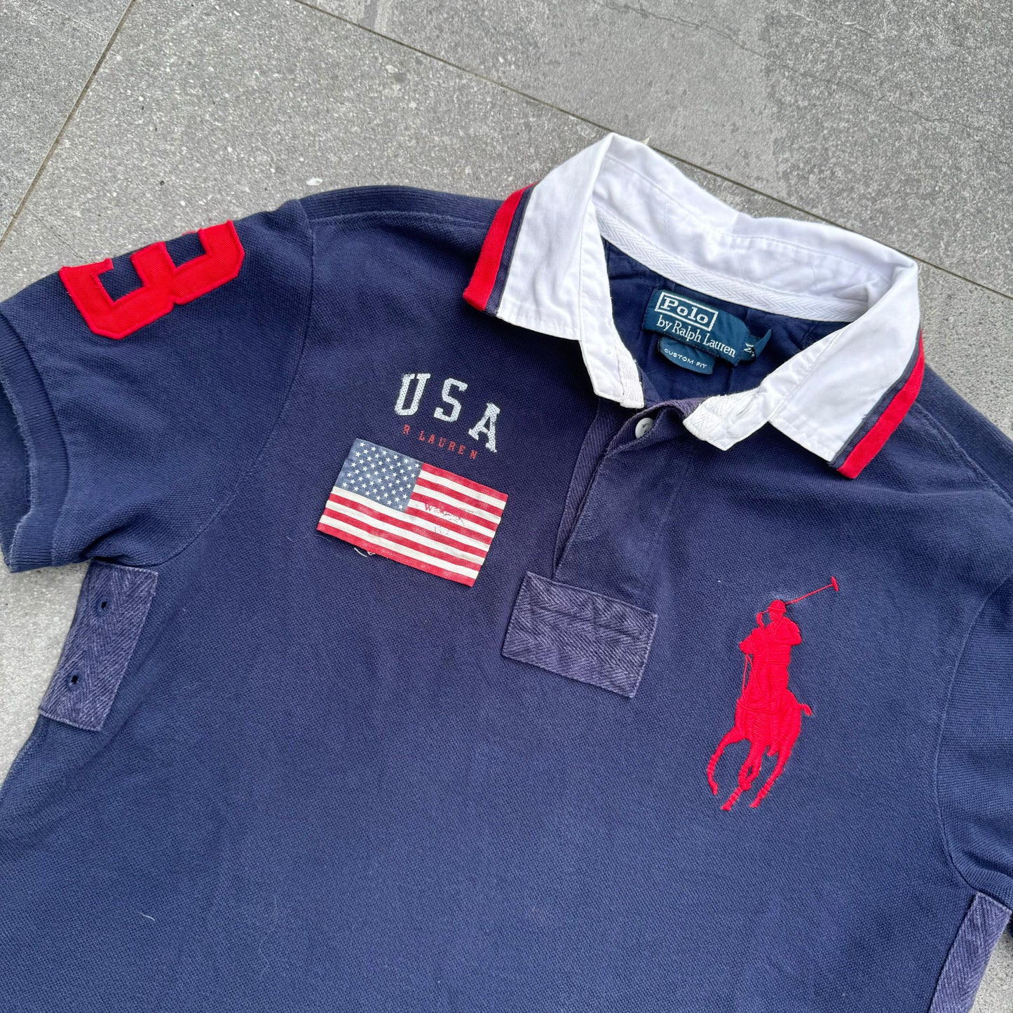 ralph lauren USA polo - M