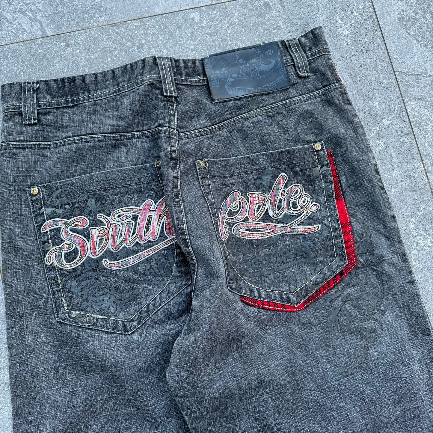 grail southpole jeans - 36x31”