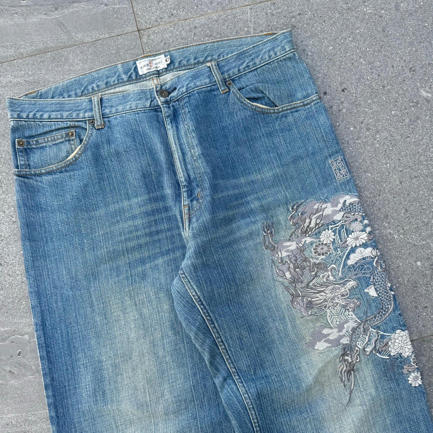 grail karakuri jeans - 38x30”