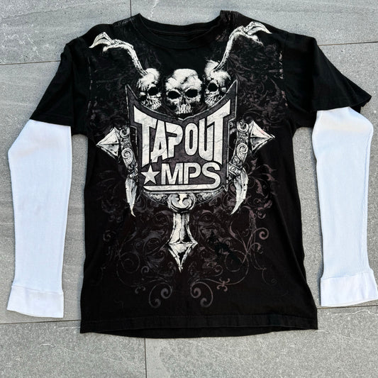 tapout built in sleeve shirt - L