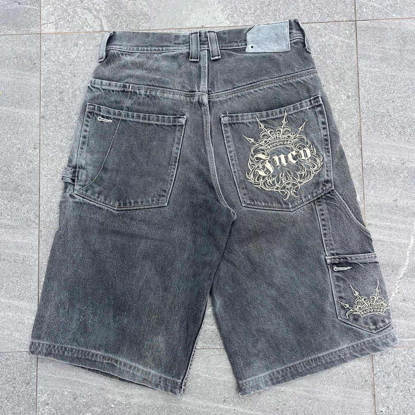 jnco tribal jorts – monkey business