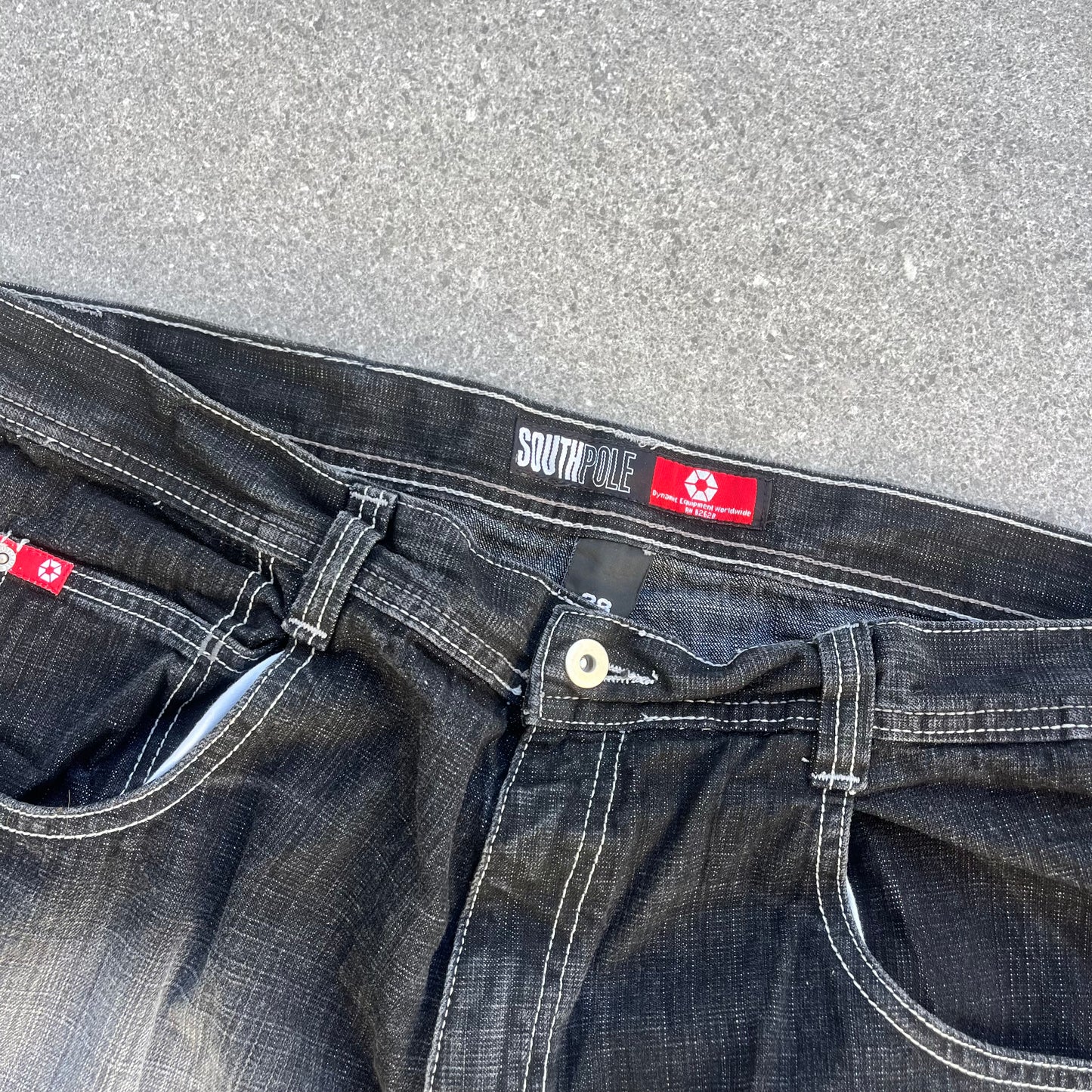 2000s southpole jorts - 38x14.5”