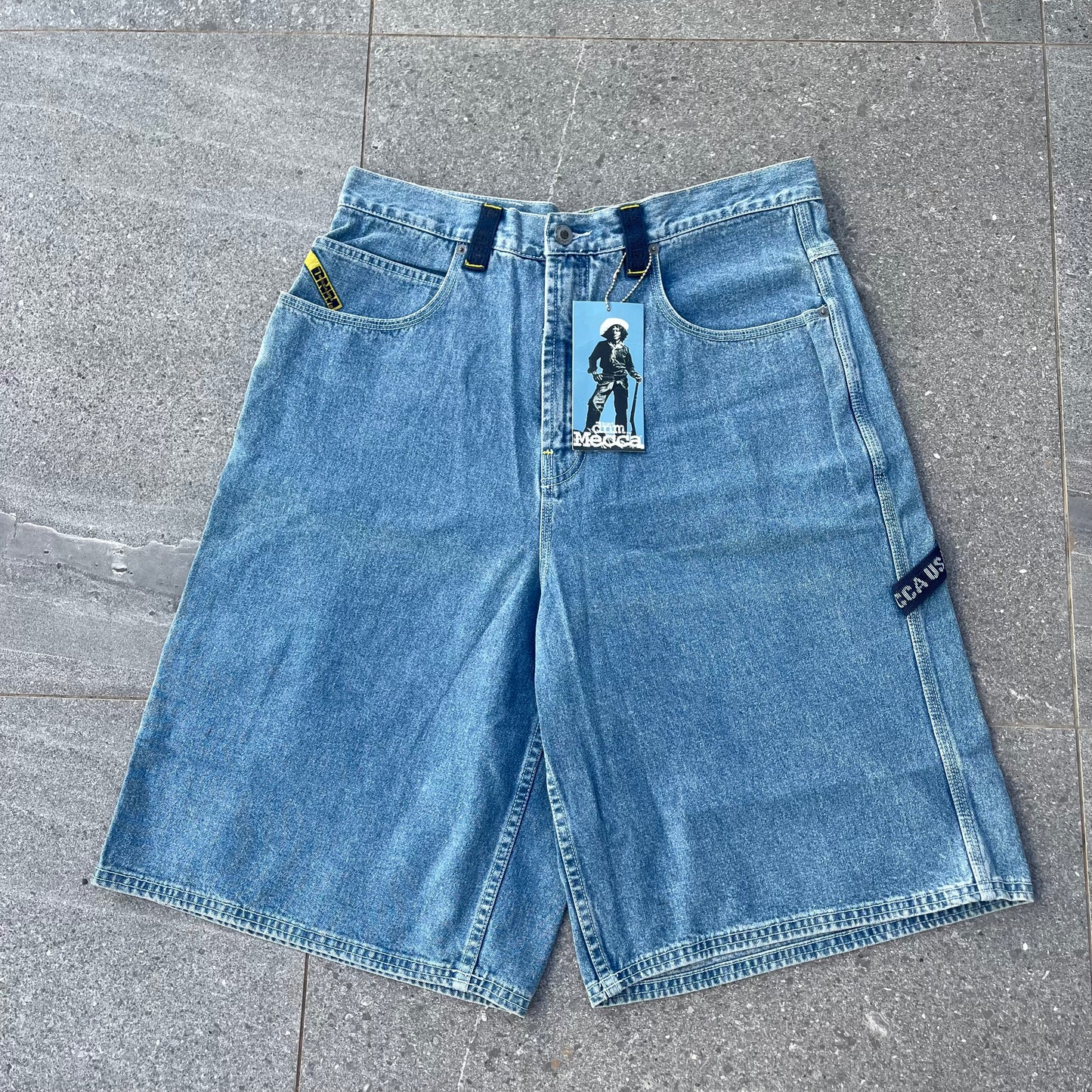 2000s DSWT mecca jorts - 34”