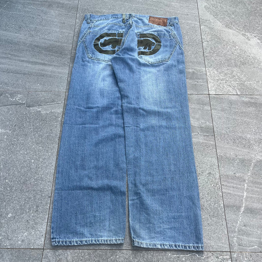 ecko logo jeans - 34”