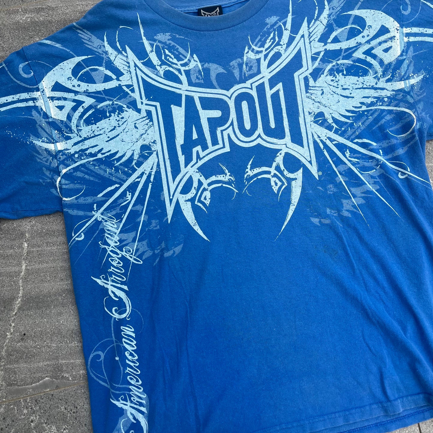 2000s tapout tribal tee - XL