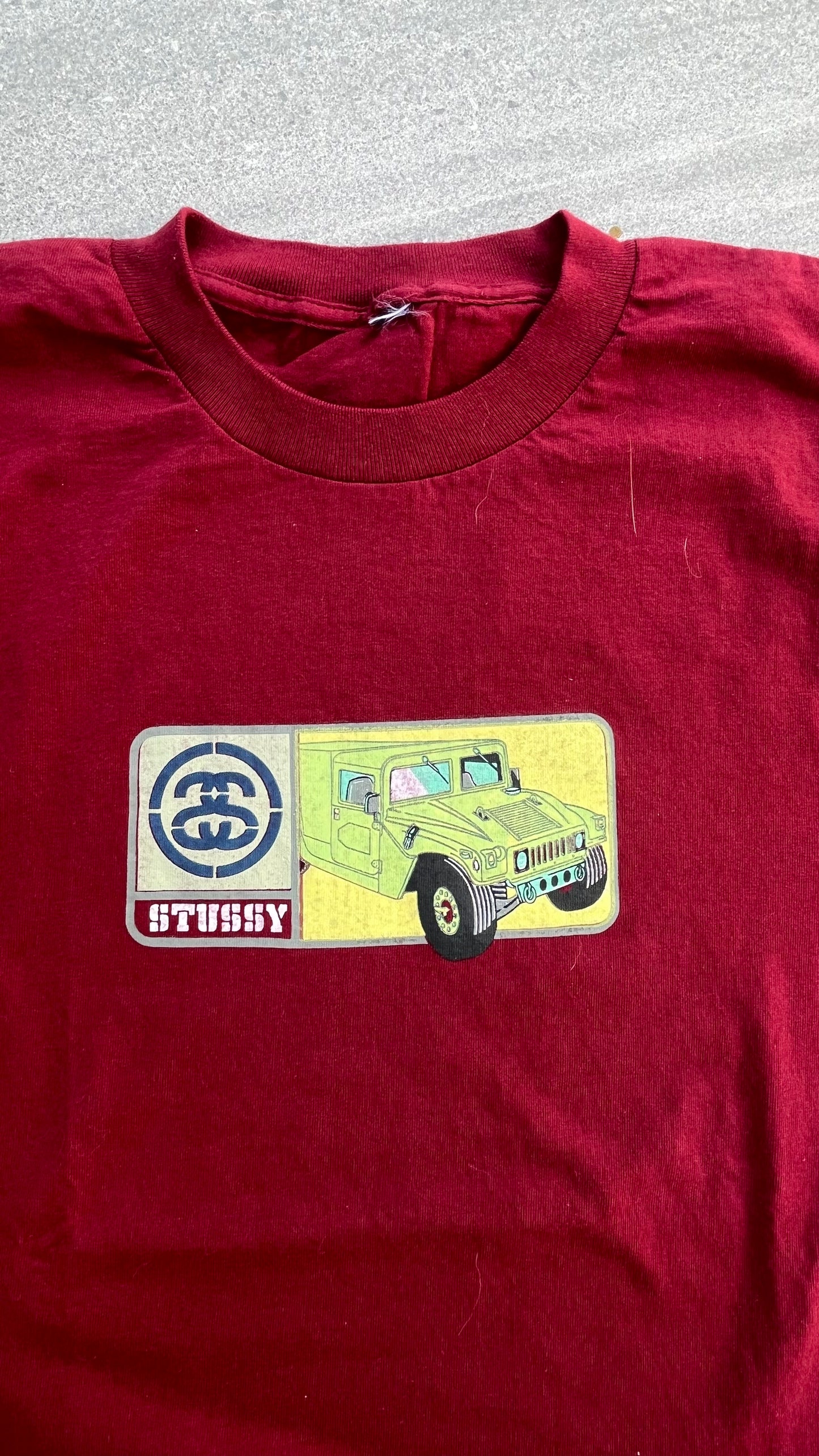 1998 stussy jeep tee - L