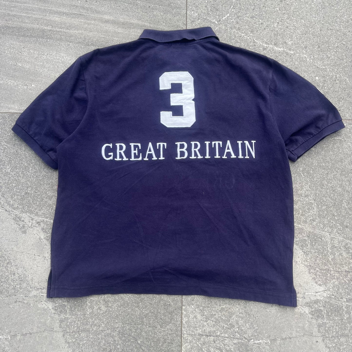 ralph lauren ‘great britain’ polo - XL