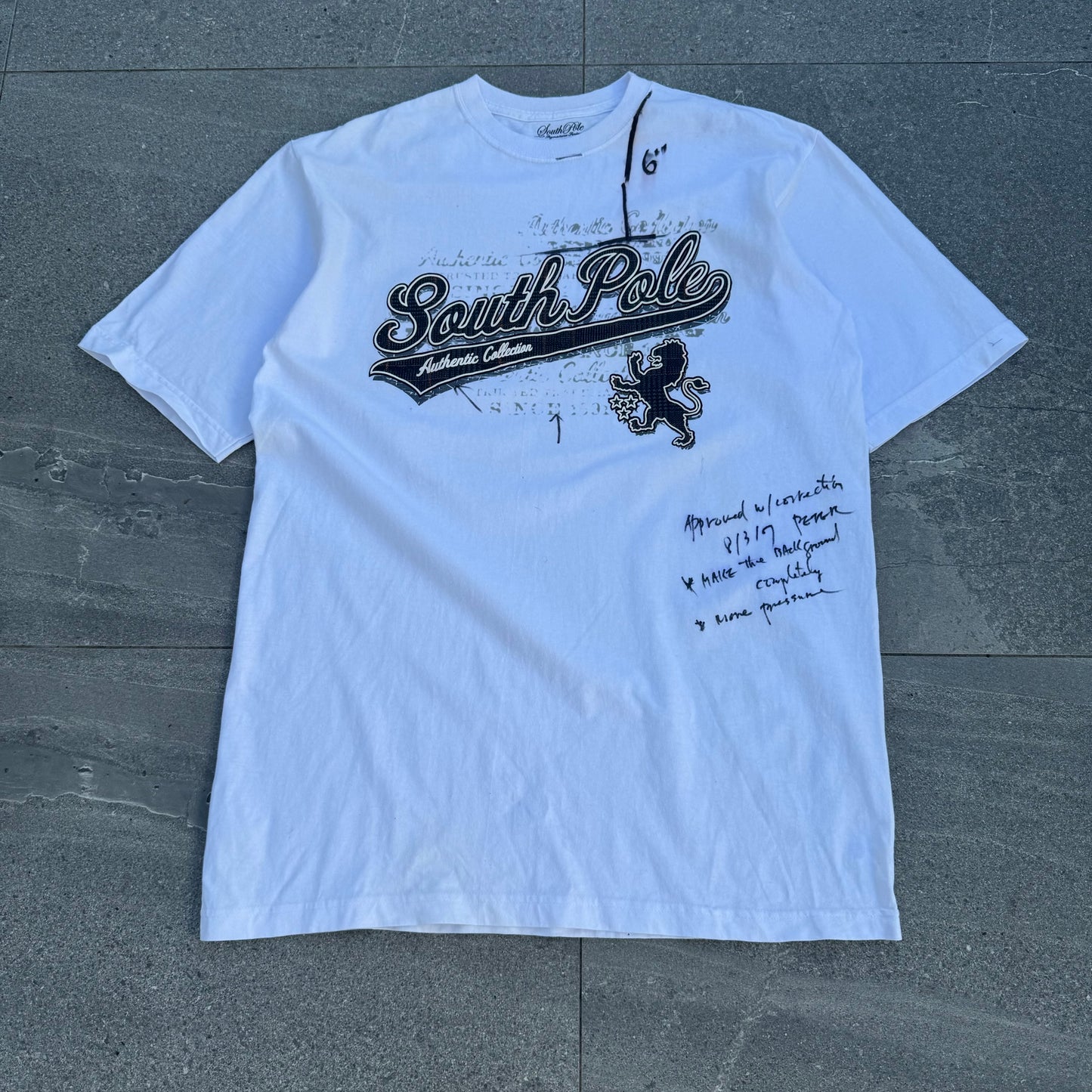 southpole 2007 factory sample tee - XL