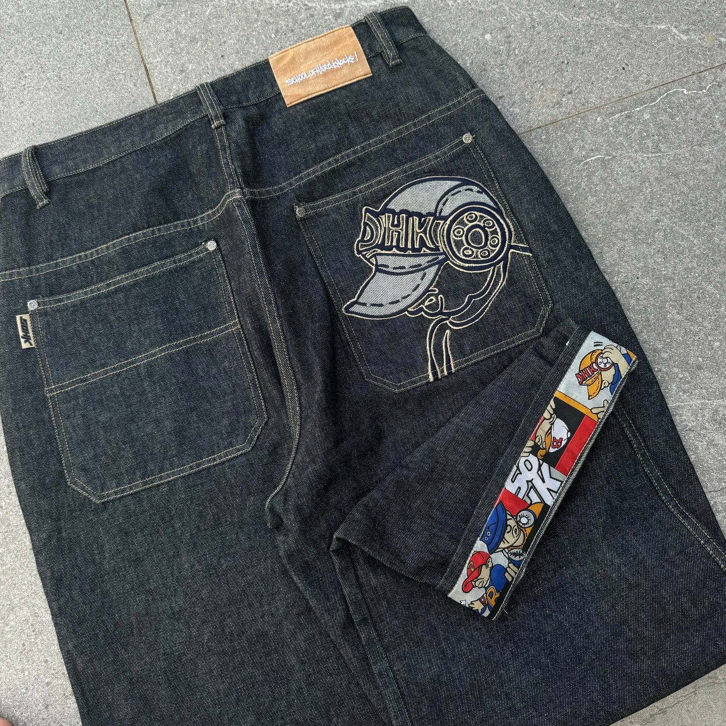 grail SOHK raw denim jeans - 36x32”