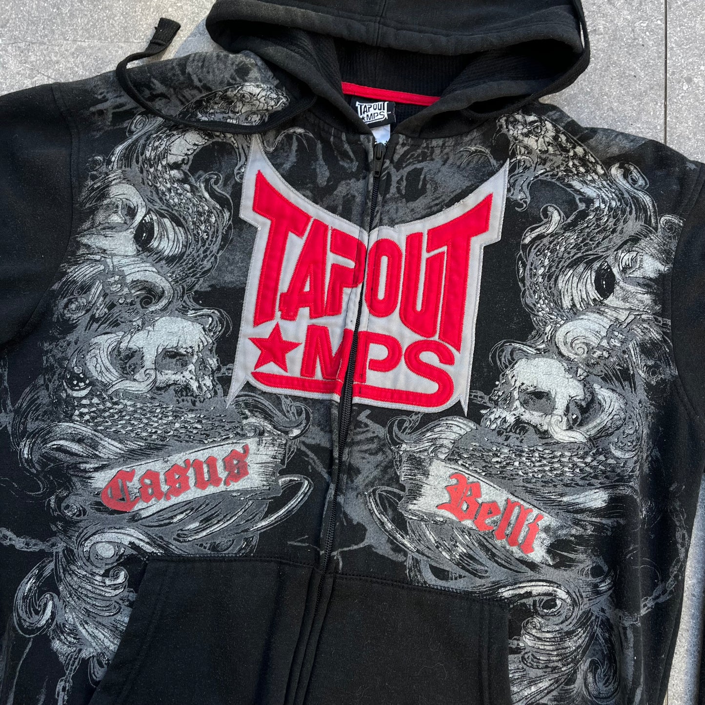 2000s tapout hoodie - L