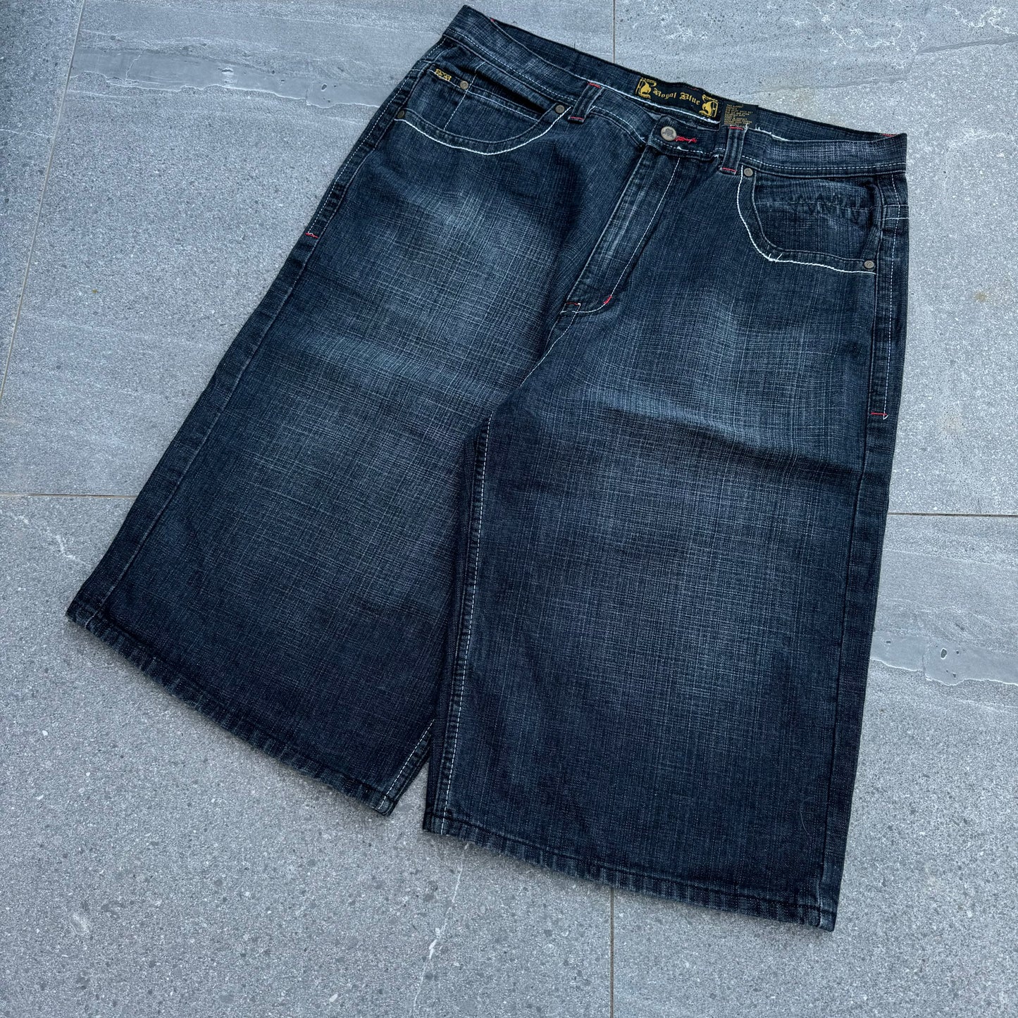 FATTEST royal blue jorts - 40”