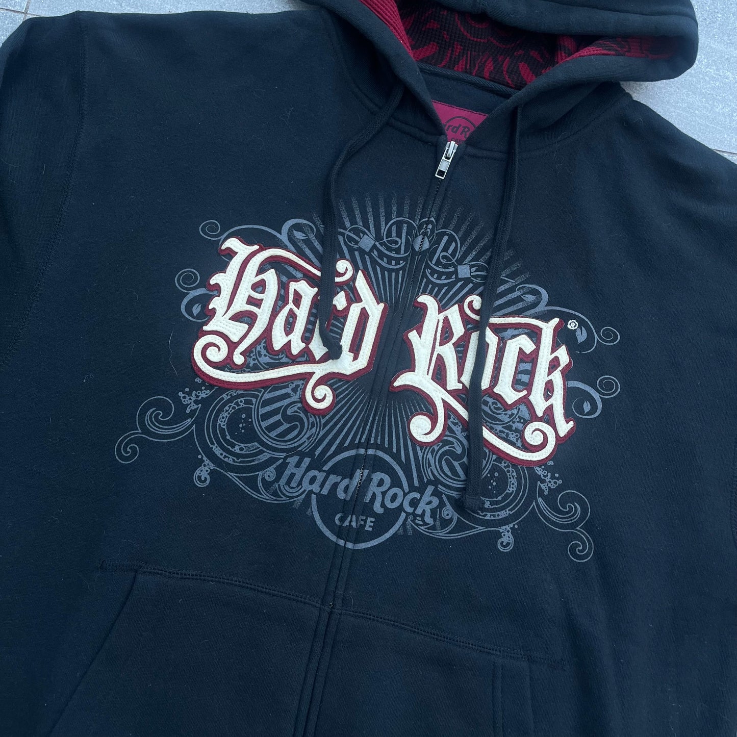 2000s hard rock hoodie - M