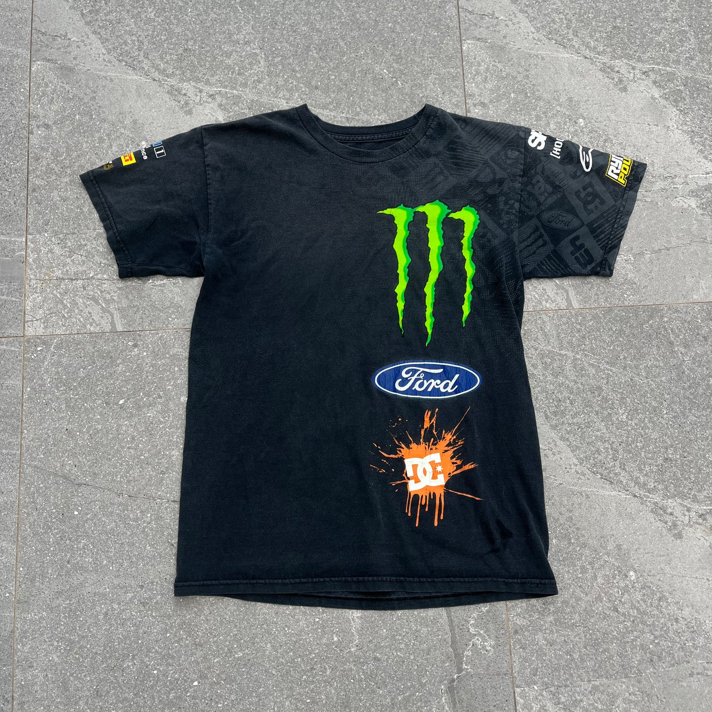 2010s monster/ken block tee - S