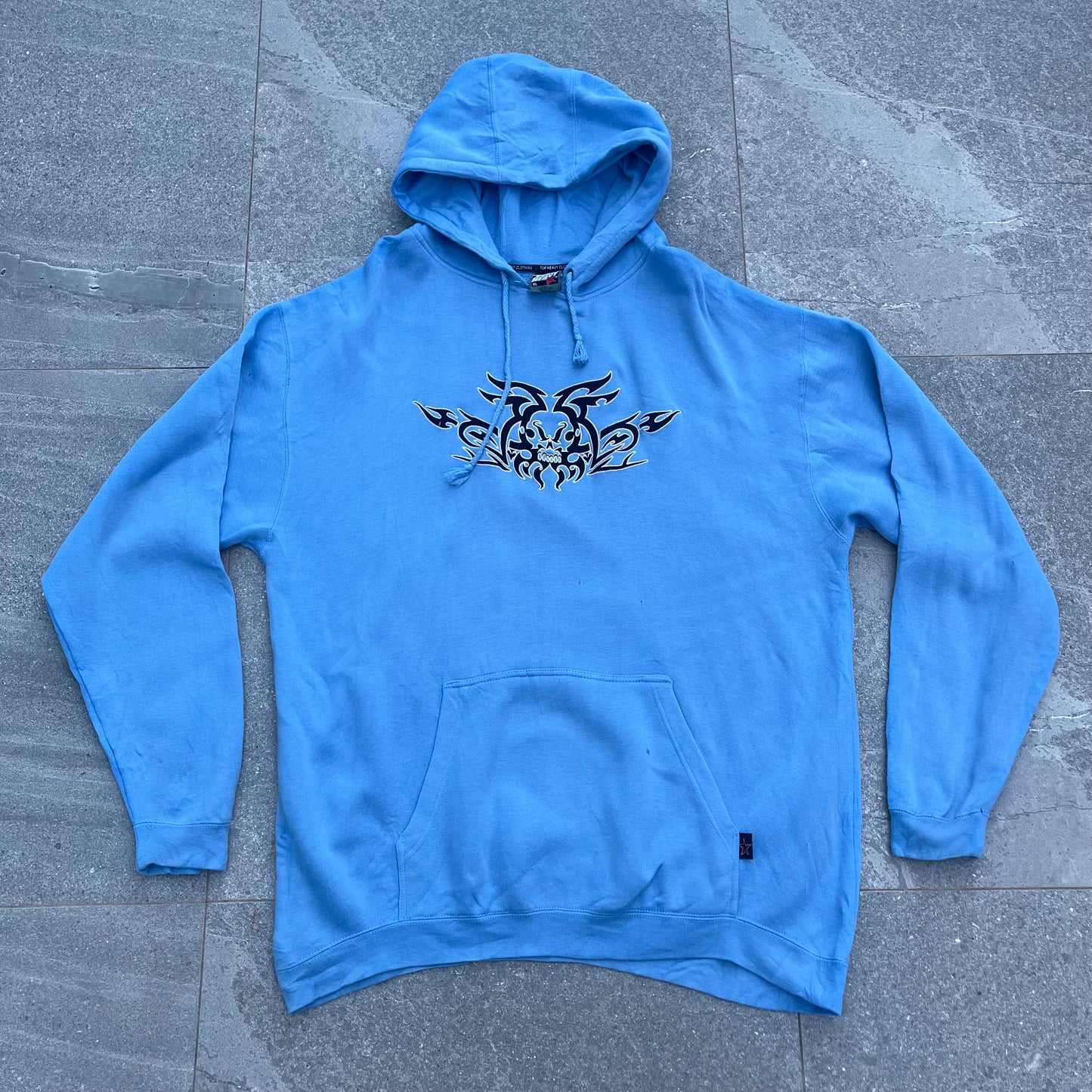 2000s top heavy hoodie - XXL