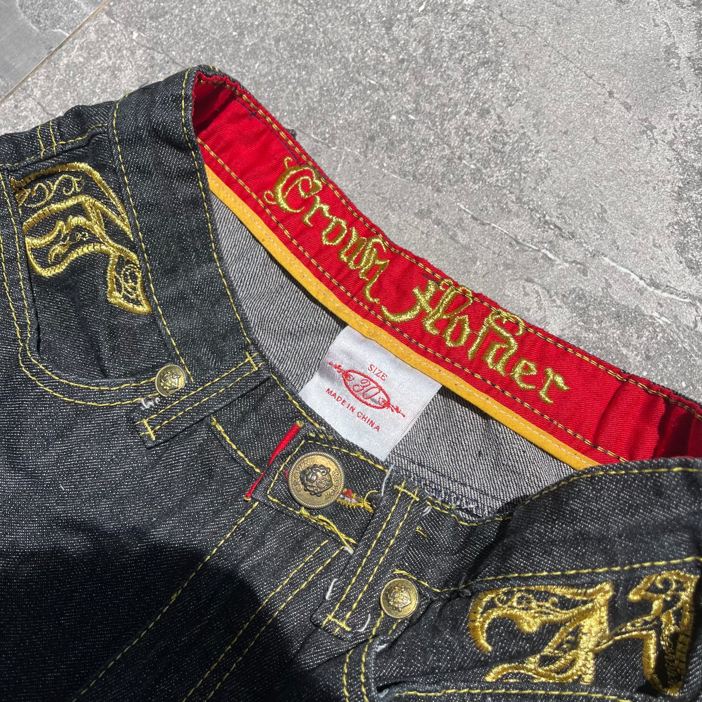 crown holder jeans