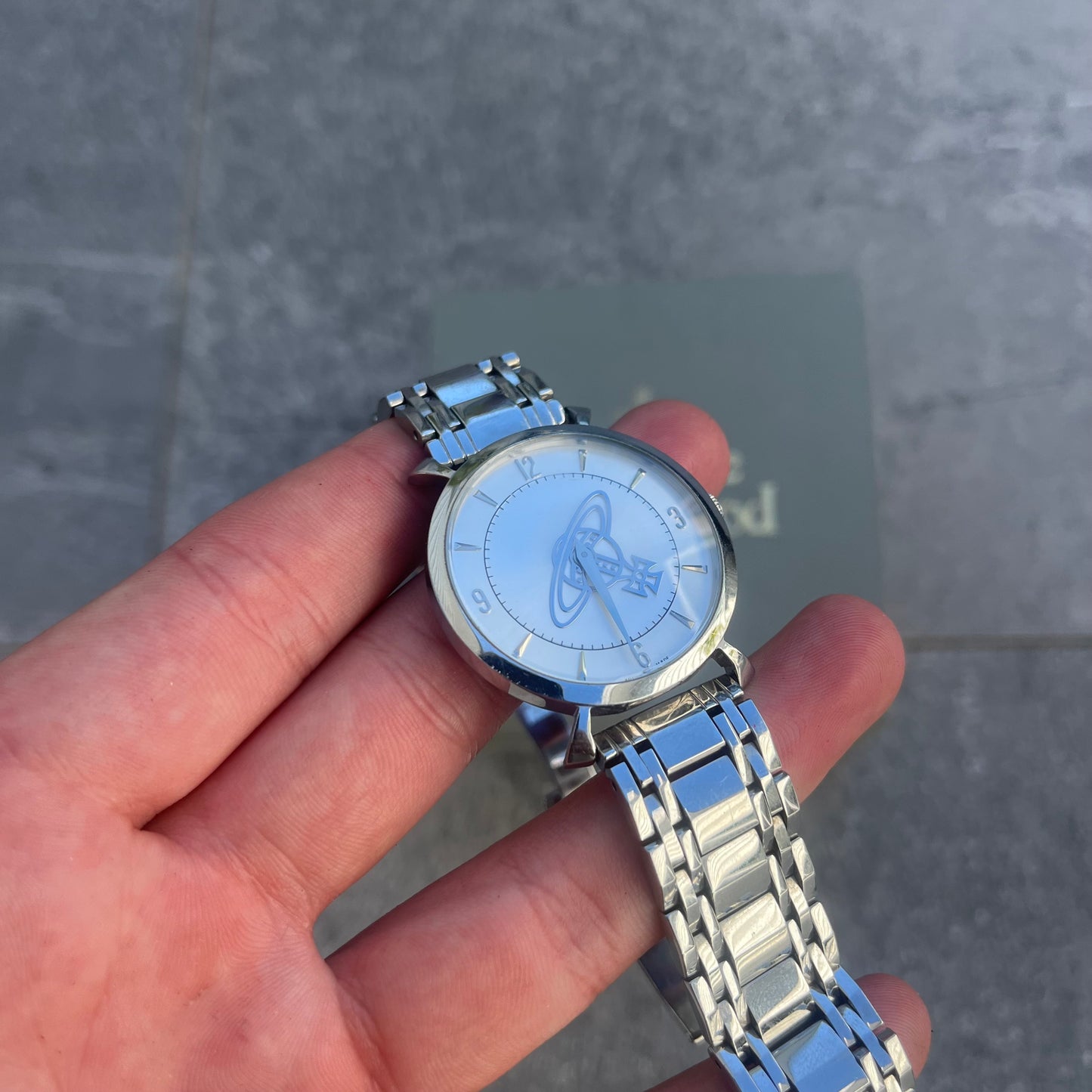 vivienne westwood orb watch - boxed