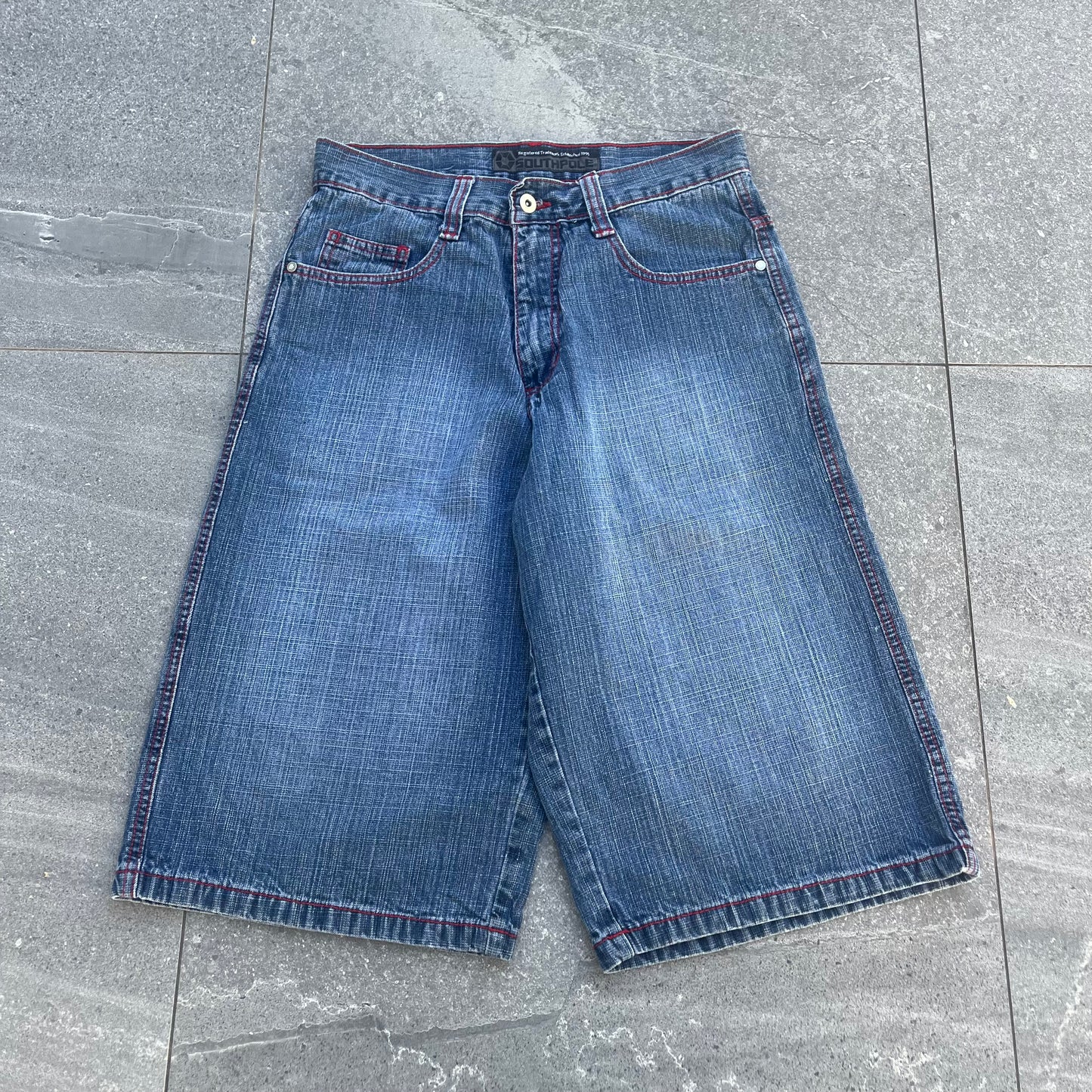 2000s southpole jorts - 30x15”