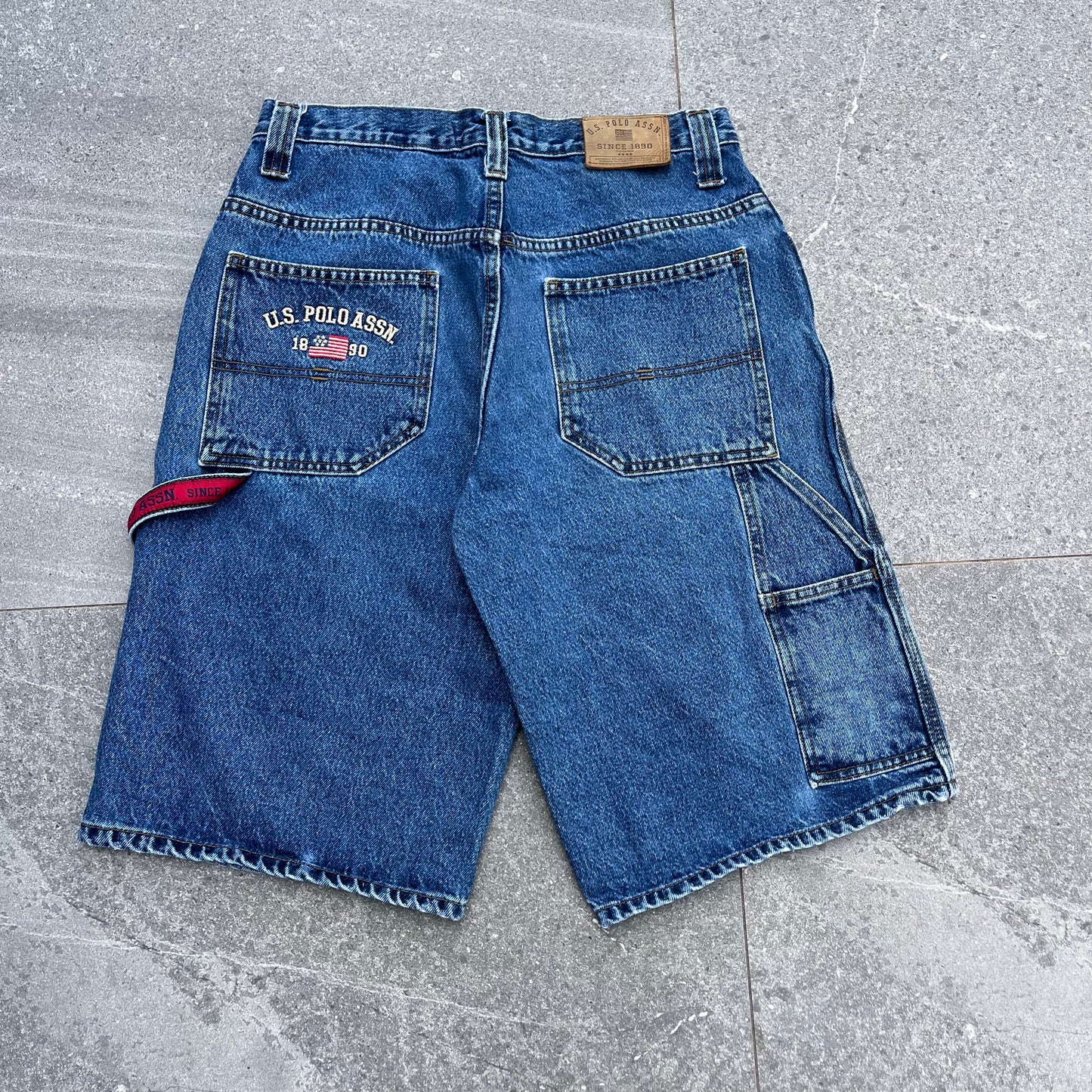 2000s polo assn jorts - 31”