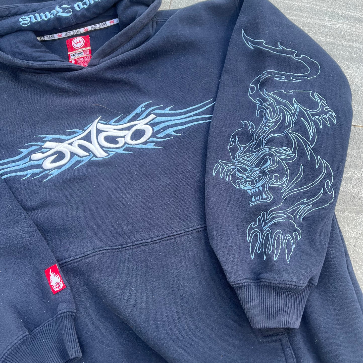 2000s JNCO jaguar hoodie - S/M