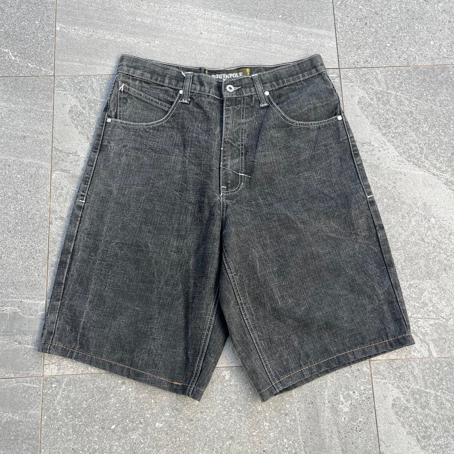 2000s grail southpole jorts - 36”