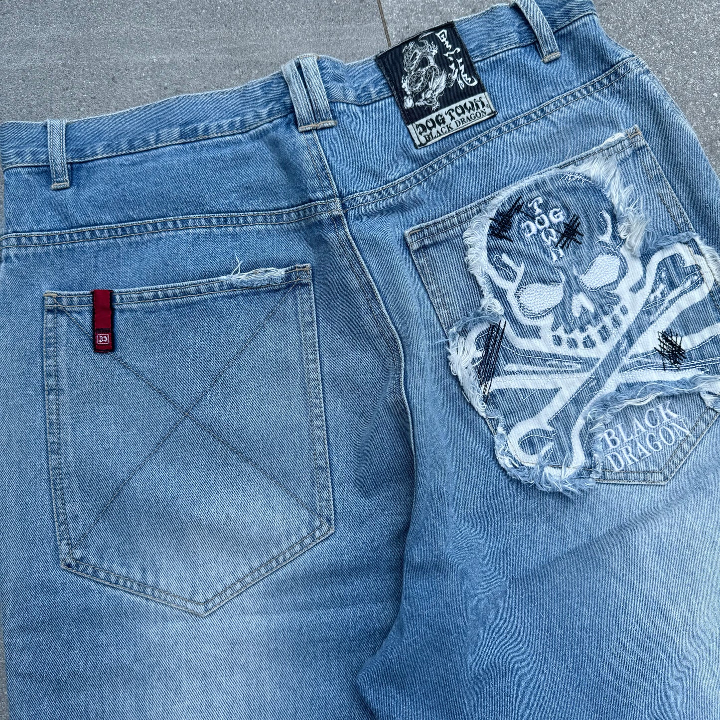 goat dogtown jorts - 36”