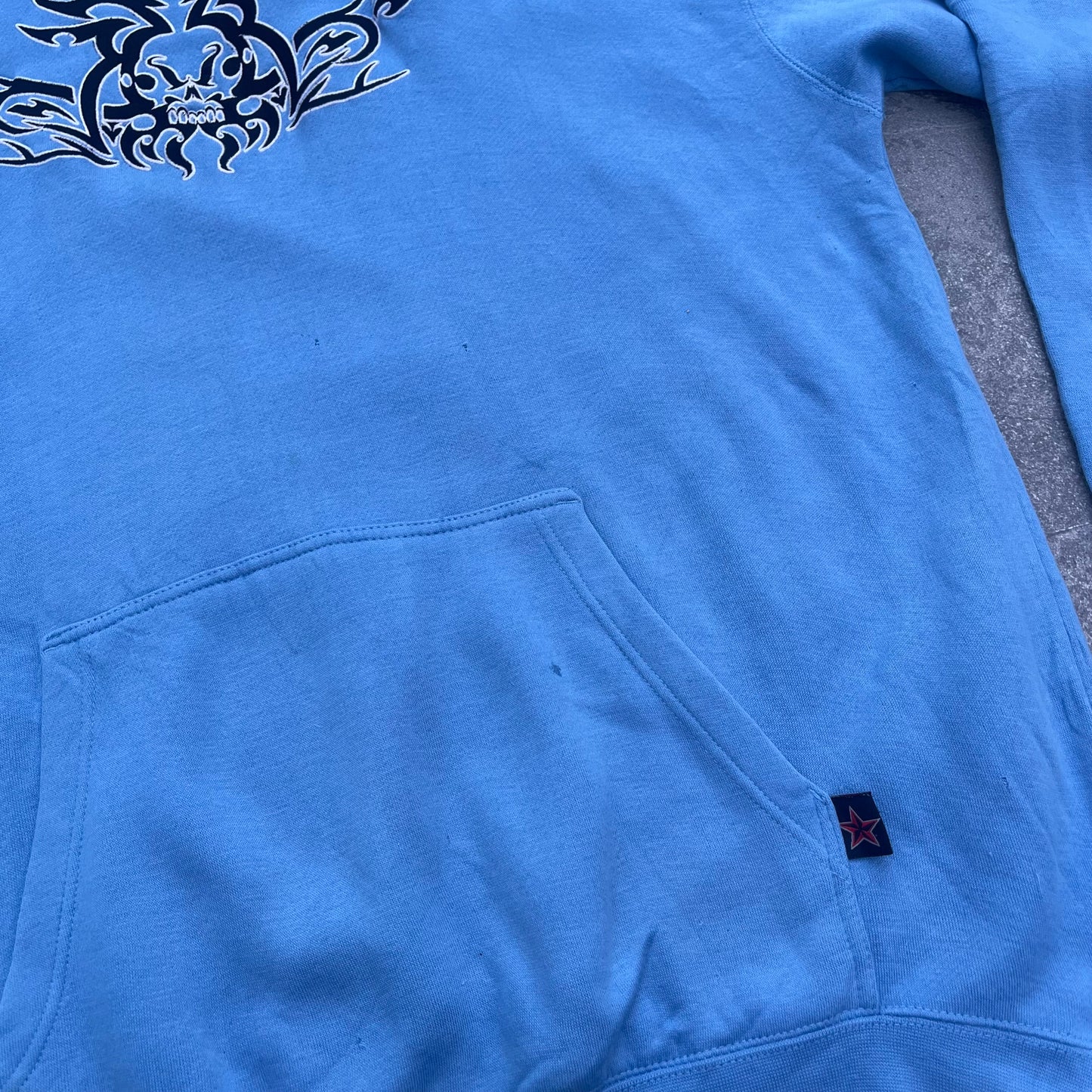 2000s top heavy hoodie - XXL