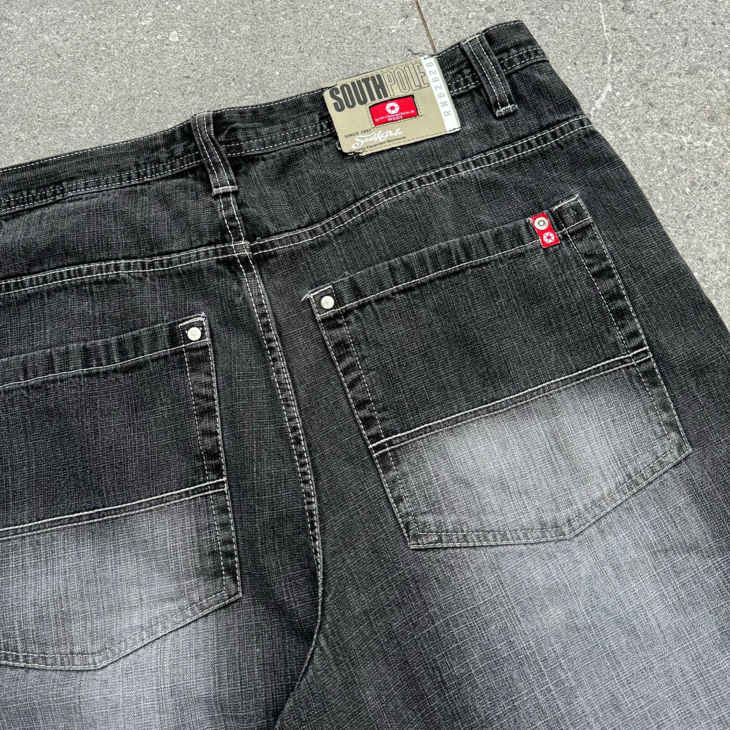 fat redtab jorts - 40x11”