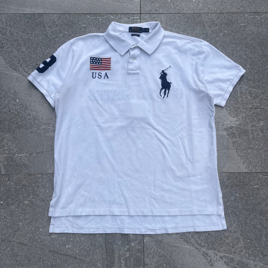 ralph lauren ‘usa’ polo - XL