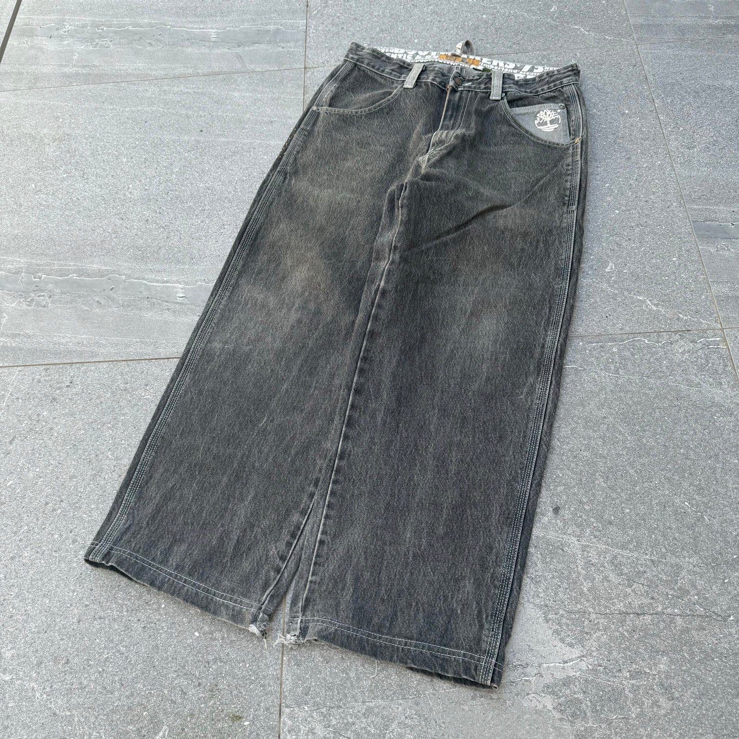 baggy timberland jeans - 32x29”