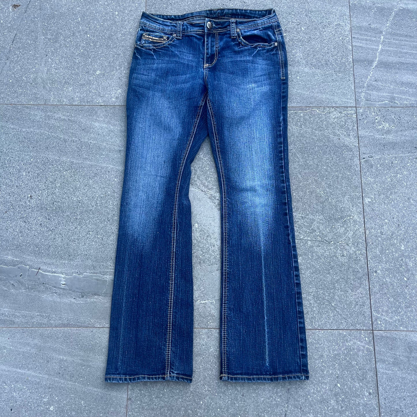 2000s low rise flares - 30”