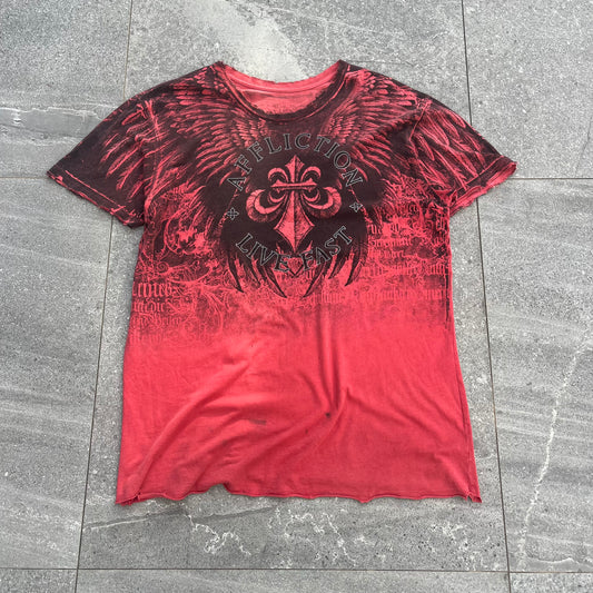 affliction tee - L