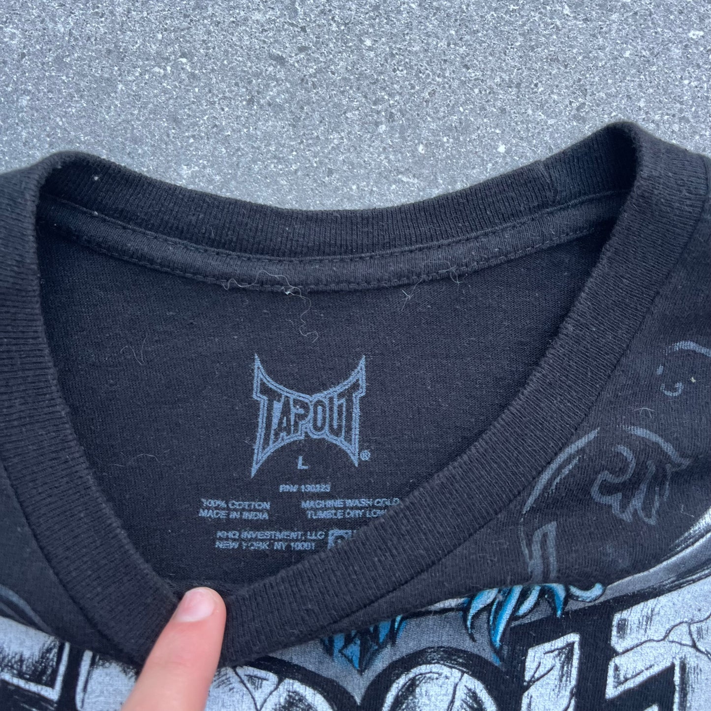 2000s tapout tee - L