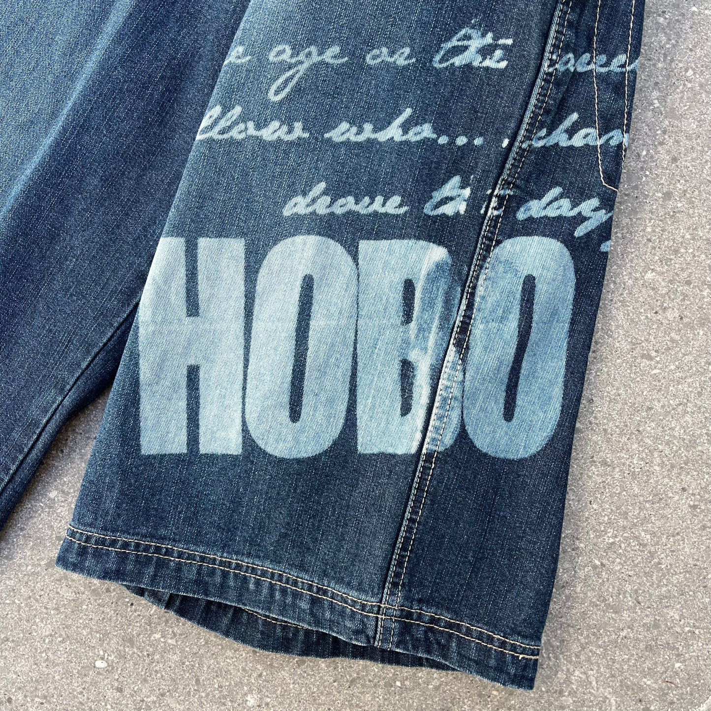 2000s hobo jorts - 32”