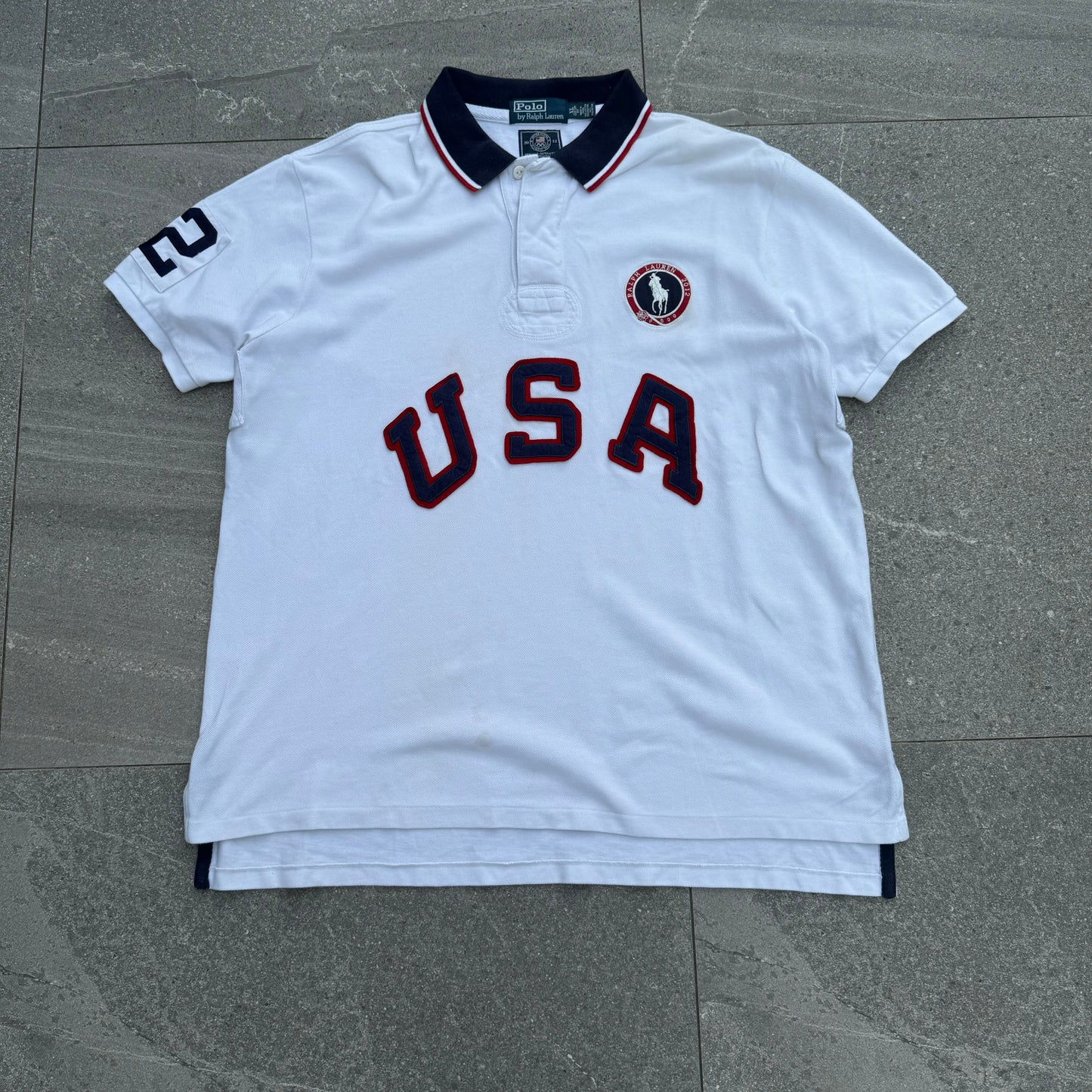 chief keef usa olympics polo - XL