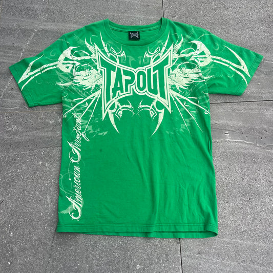 2000s tapout tribal tee - L