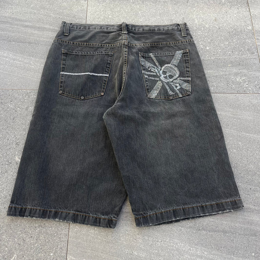 2000s route 66 jorts - 34”