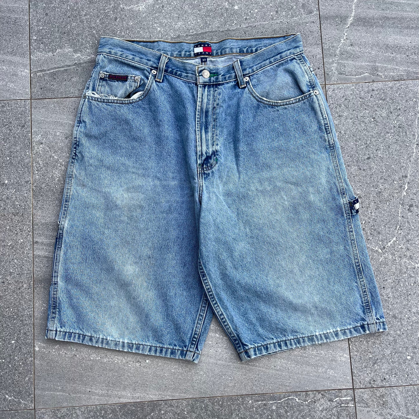 90s tommy carpenter jorts - 33”