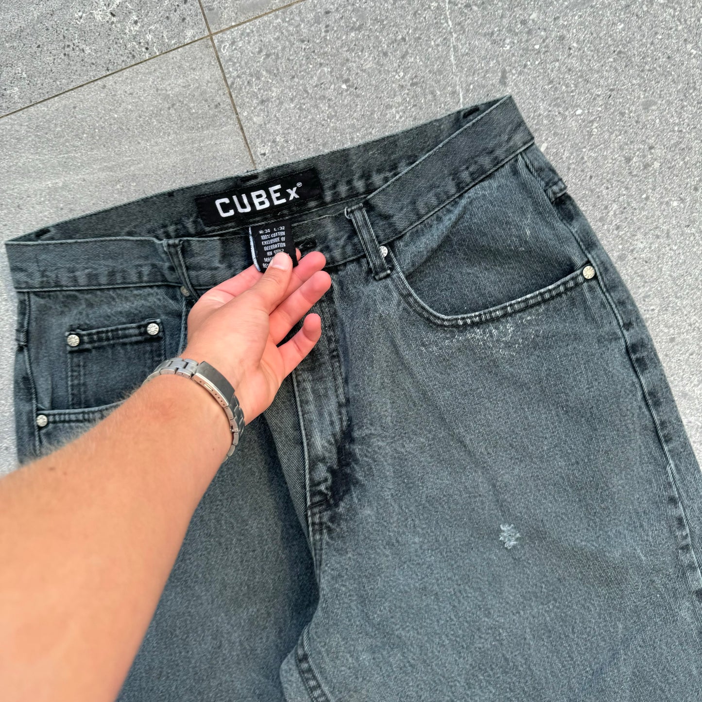 cubex jeans - 34x31”