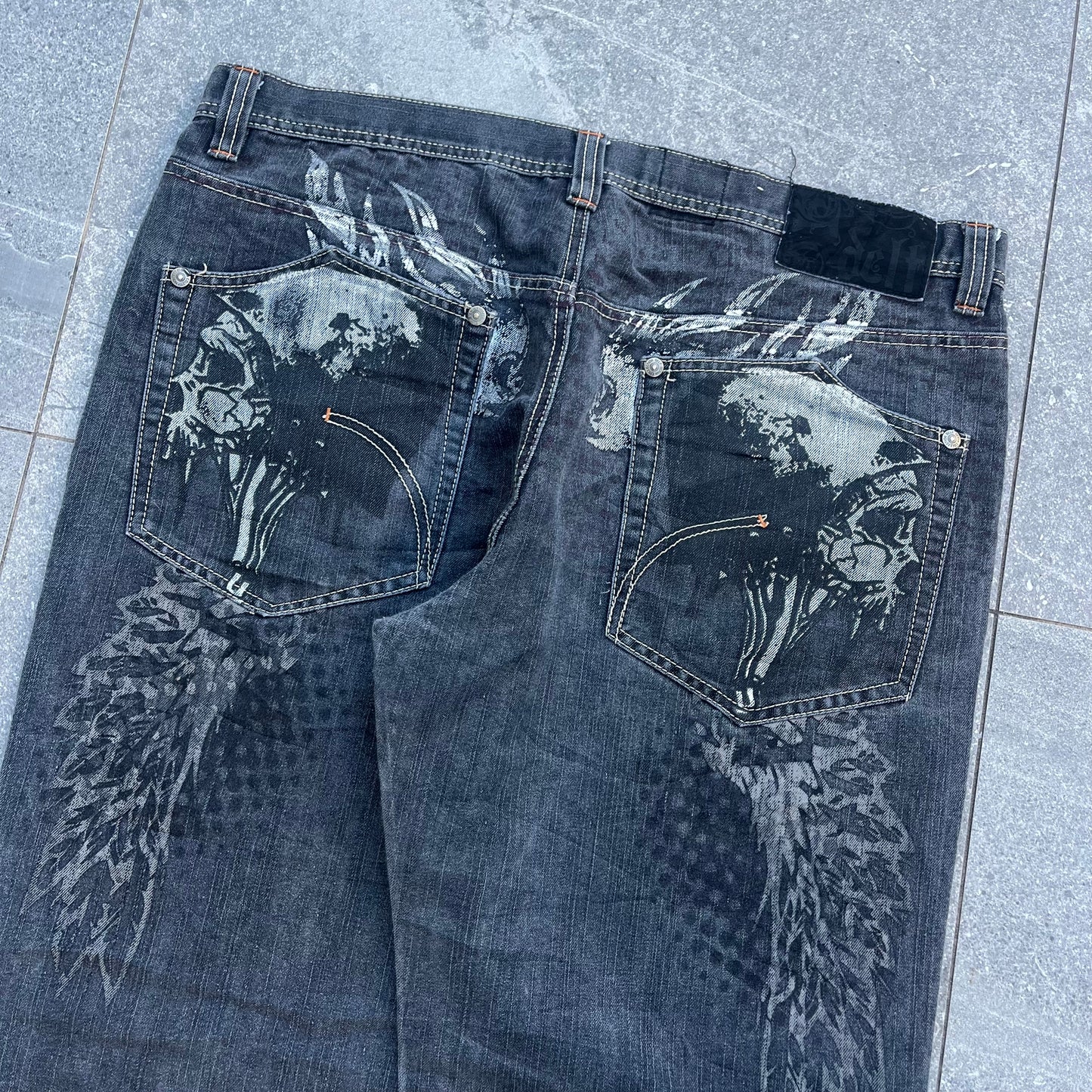 2000s delf jeans - 40”