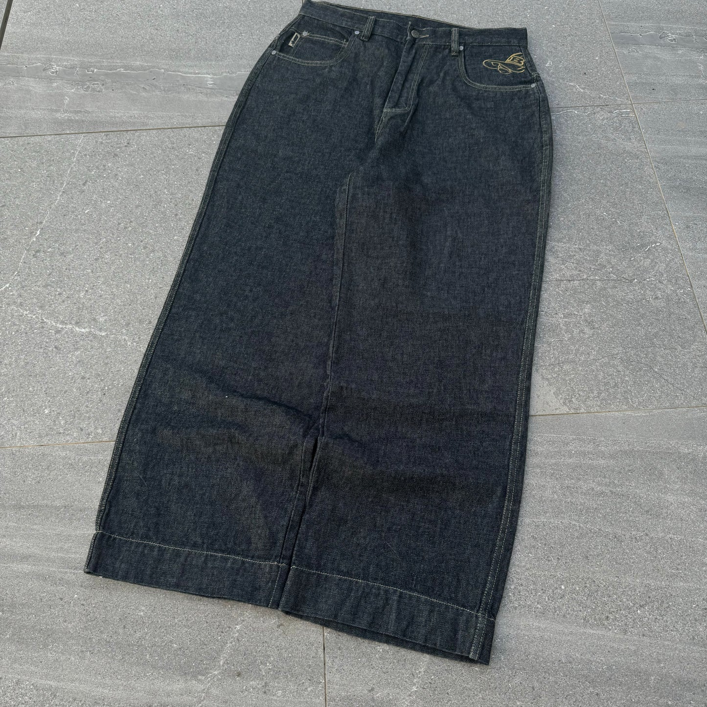 grail SOHK raw denim jeans - 36x32”