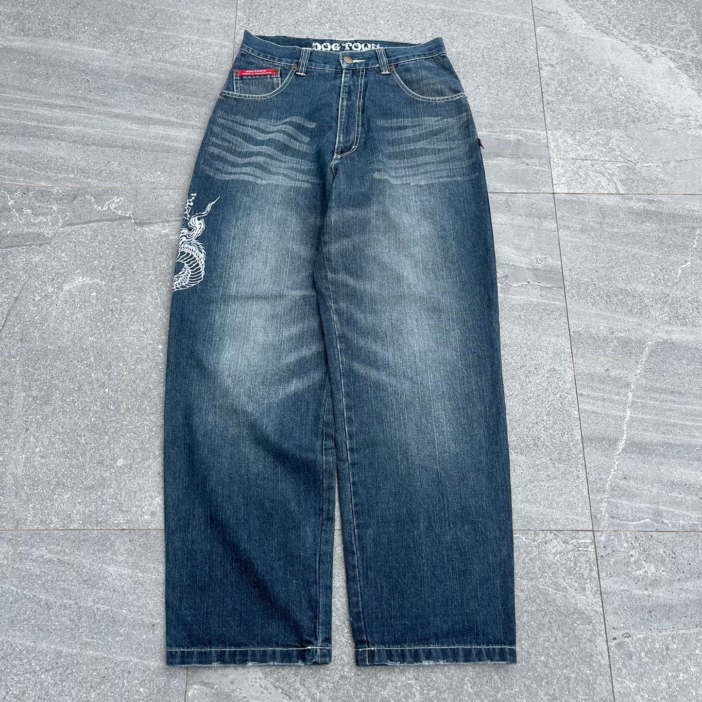 2000s dogtown dragon jeans - 32”