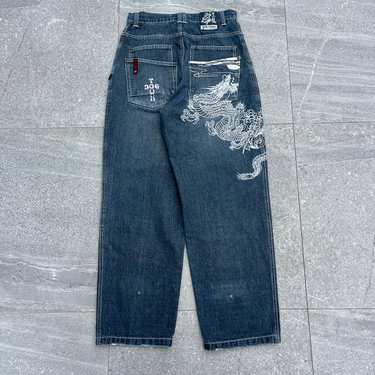 2000s dogtown dragon jeans - 32”