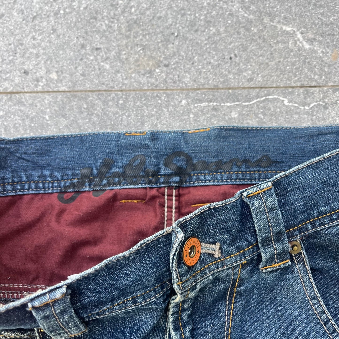 2000s hobo jeans - 34”