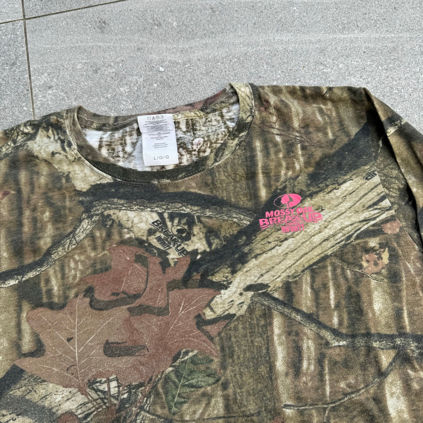 mossy oak longsleeve - S