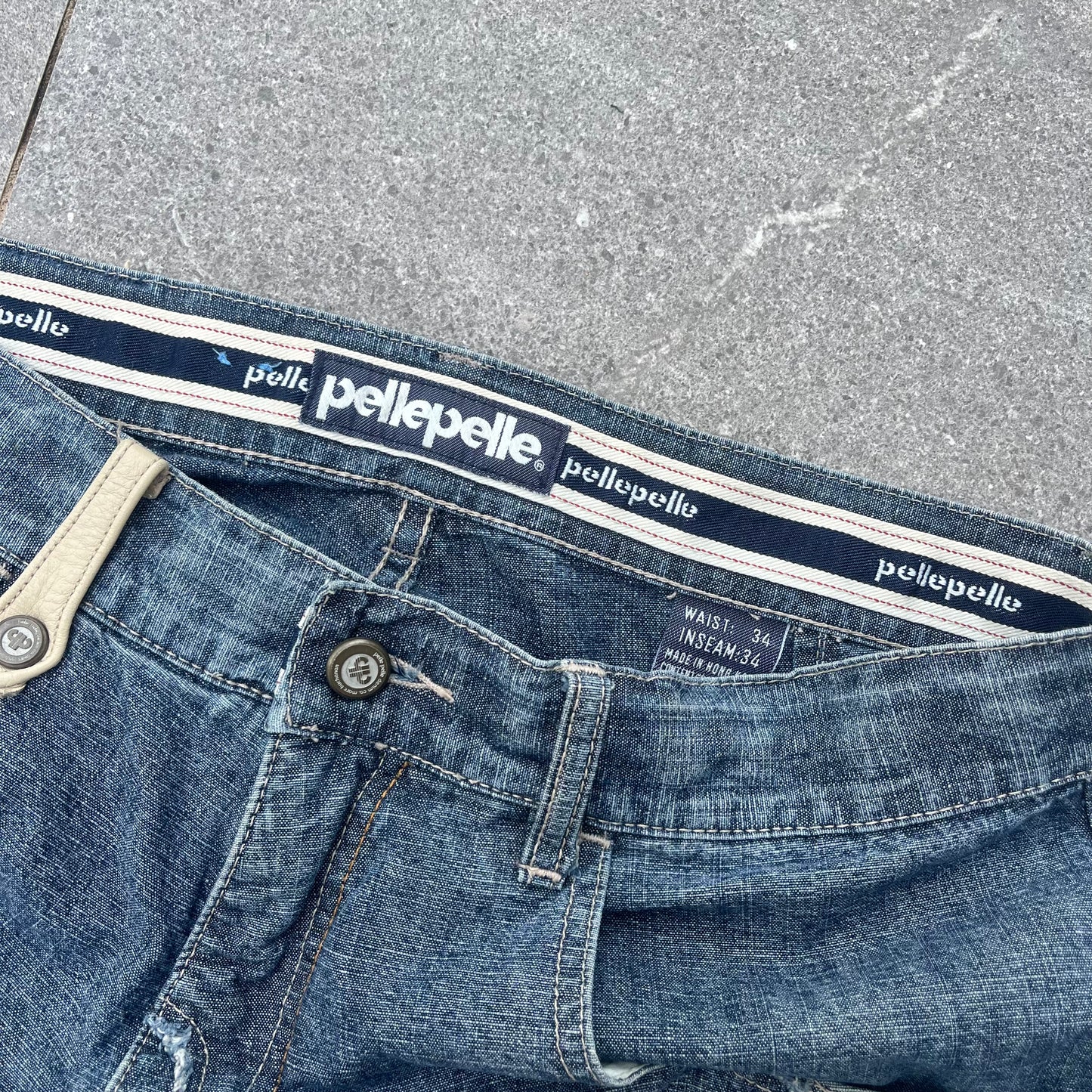 2000s pelle jeans - 34”