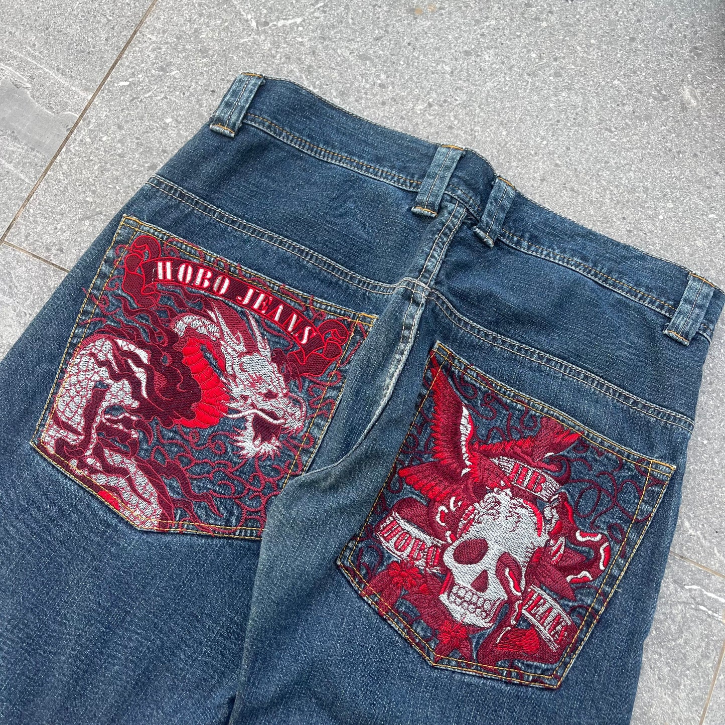 2000s hobo jeans - 34”