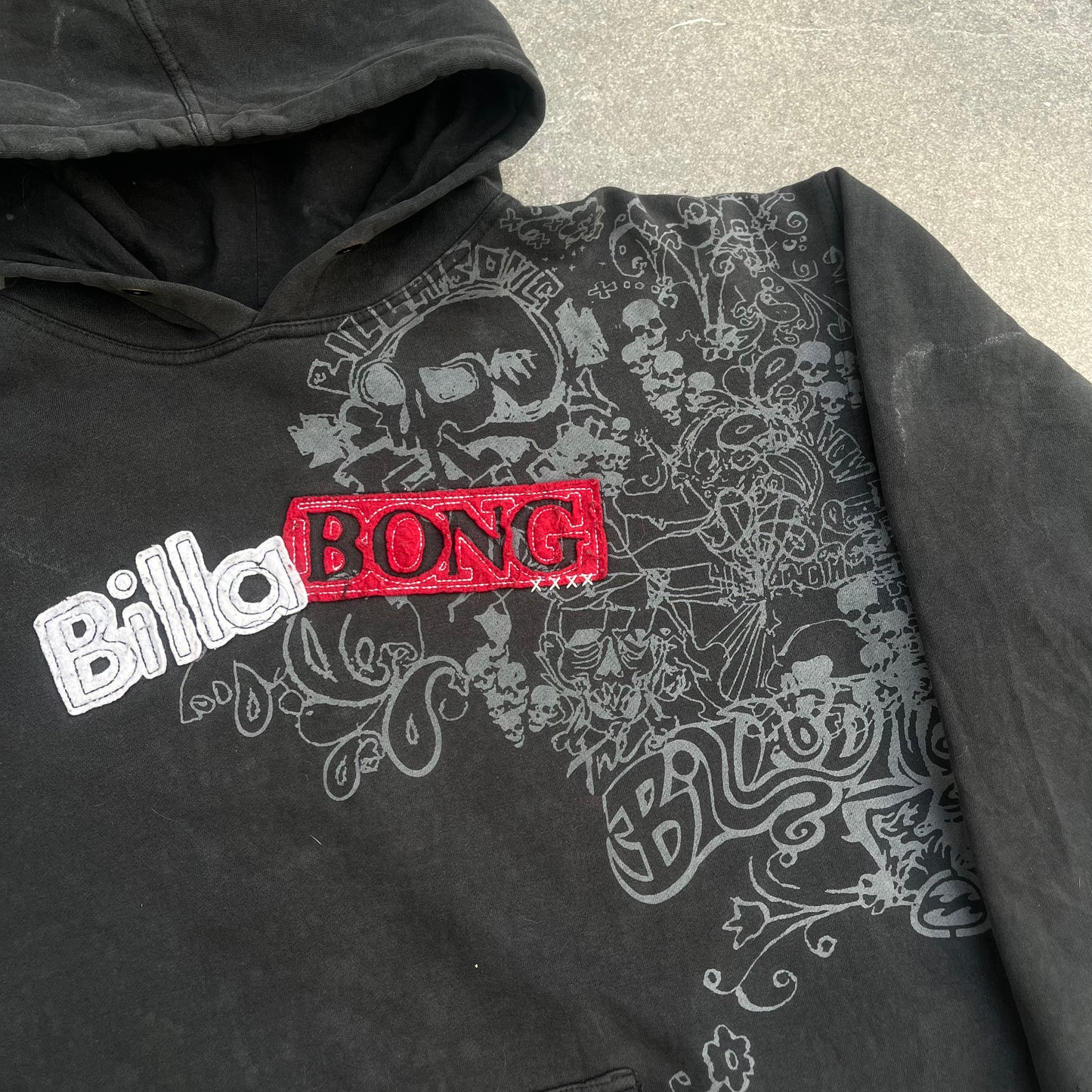 2000s billabong hoodie - XL