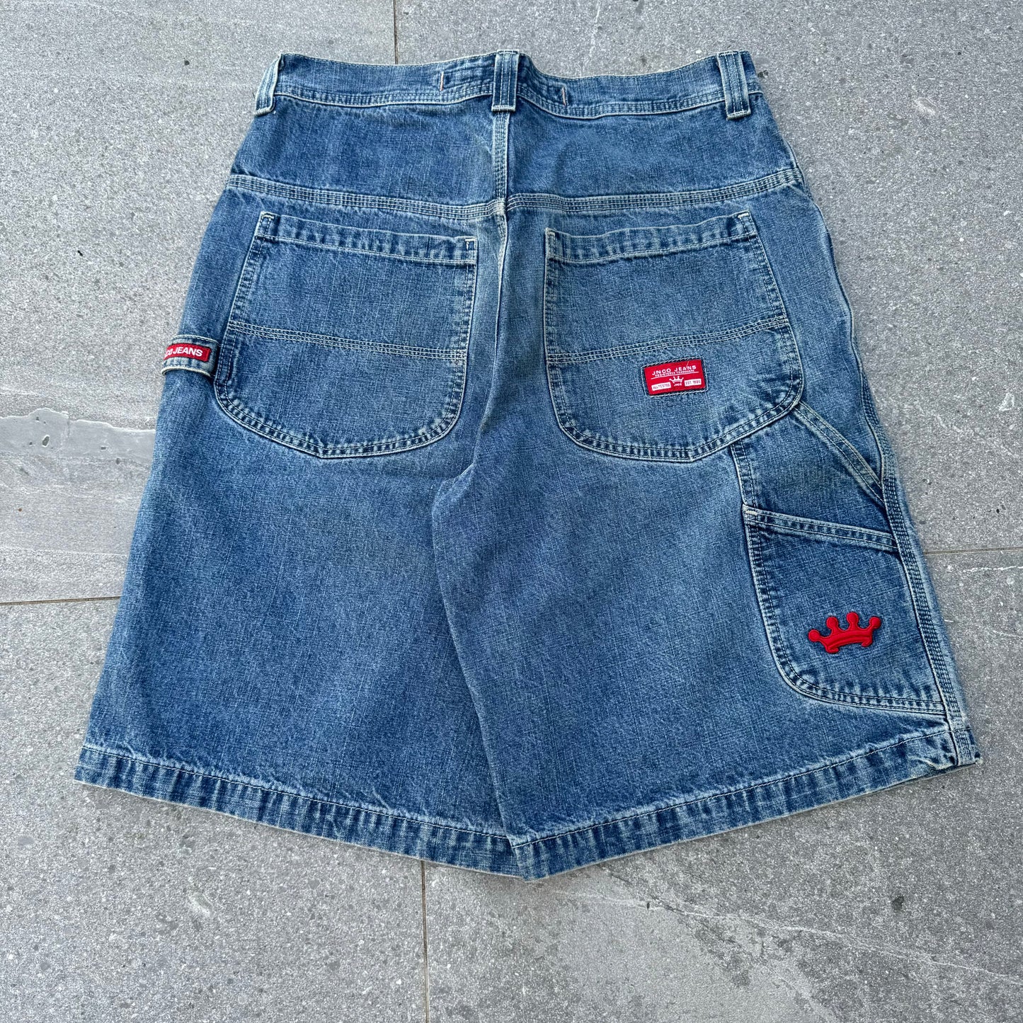 JNCO crown jorts - 33”